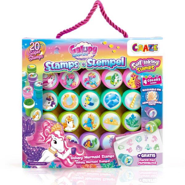 Set stampile sirena Galupy - CRZ47446