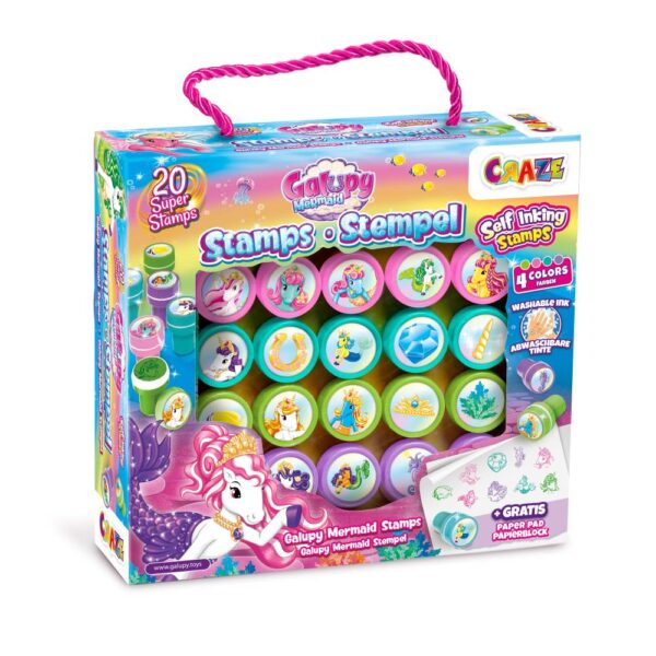 Set stampile sirena Galupy - CRZ47446