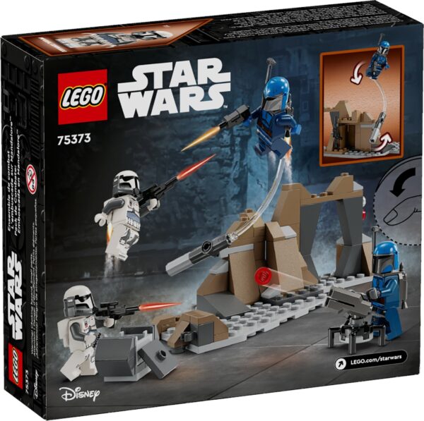 75373_box5_v39 LEGO® Star Wars™ - Pachet de lupta Ambuscada pe Mandalore™ 75373, 109 piese