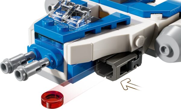 LEGO® Star Wars™ - Micronava de lupta Y-Wing™ a Capitanului Rex 75391, 99 piese