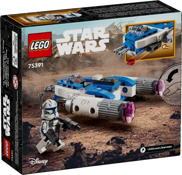 LEGO® Star Wars™ - Micronava de lupta Y-Wing™ a Capitanului Rex 75391, 99 piese