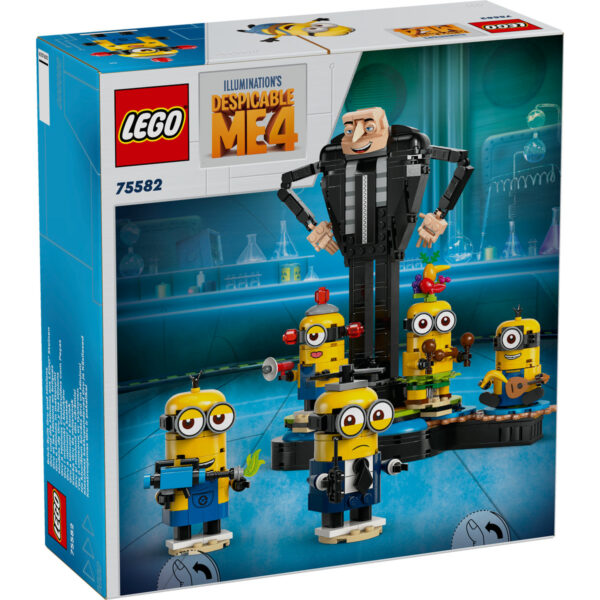 LEGO Minions - Gru si minionii din caramizi 75582, 839 piese