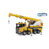 Bruder camion cu macara Scania Super 560R Liebherr cu lumini si sunete - BR03571