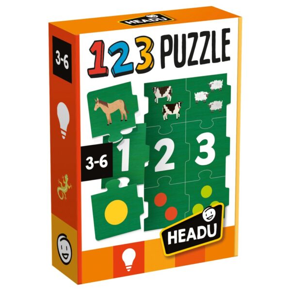 MU54907-RGB-1 Puzzle sa invatam numerele de la 1 la 9 - HE54907