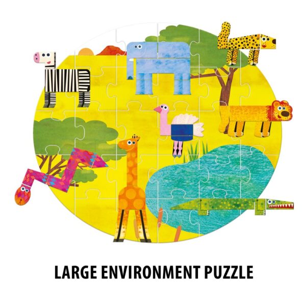 MU57847-RGB-2 Cartonase tactile cu animale - HE57847