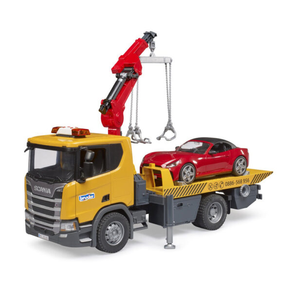 Bruder masina tractare Scania Super 560R cu lumini si sunete - BR03552