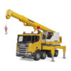 Bruder camion cu macara Scania Super 560R Liebherr cu lumini si sunete - BR03571