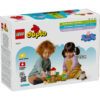 LEGO DUPLO - Purcelusa Peppa: Gradina si casa din copac 10431, 20 piese