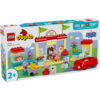 LEGO DUPLO - Purcelusa Peppa si Supermarketul 10434, 70 piese