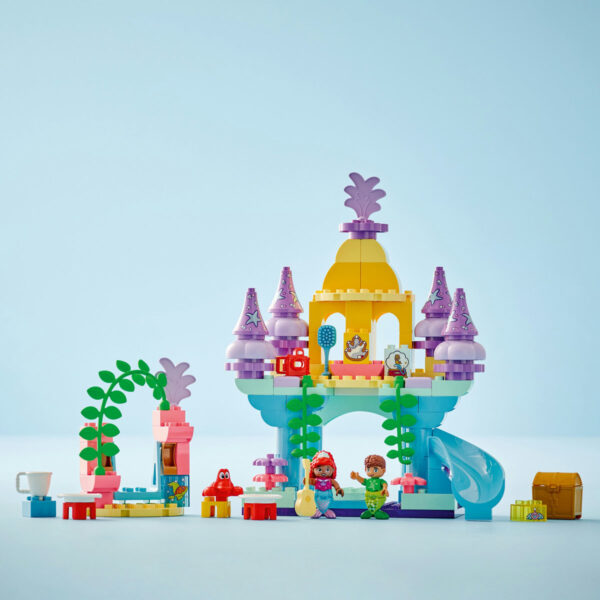 LEGO DUPLO - Palatul subacvatic magic al lui Ariel 10435, 116 piese