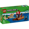 LEGO Minecraft - Calatorie pe corabia de pirati 21259, 166 piese
