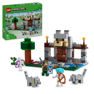 LEGO Minecraft - Fortareata lupilor 21261, 312 piese