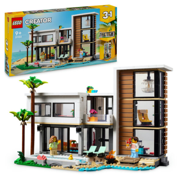 LEGO Creator - Casa moderna 31153, 939 piese
