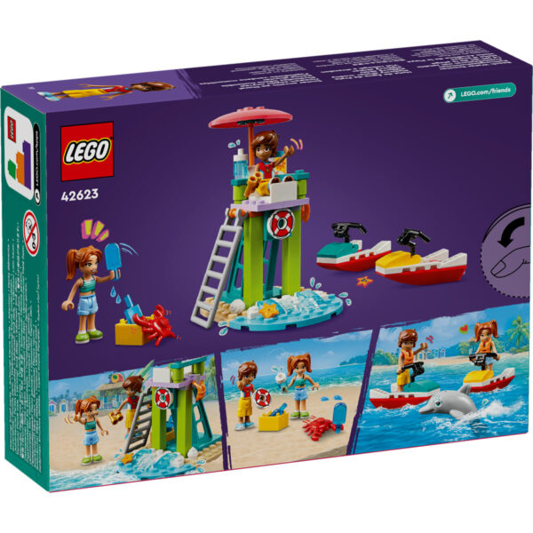 LEGO Friends - Scuter acvatic pe litoral 42623, 84 piese