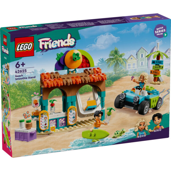 LEGO Friends - Chiosc de smoothie-uri pe plaja 42625, 213 piese