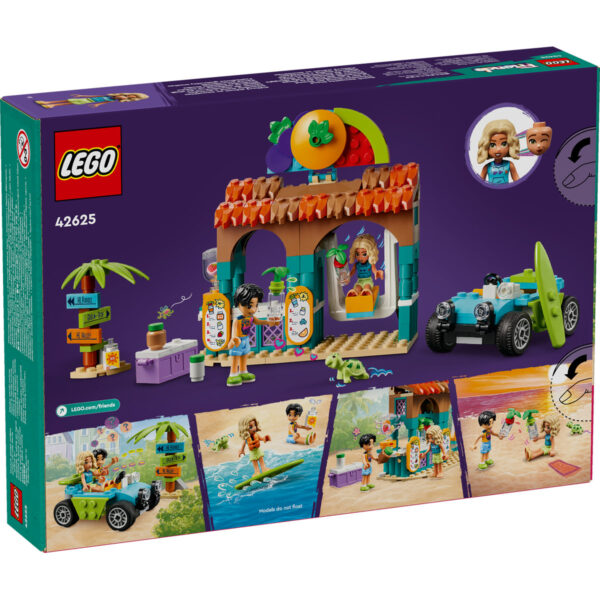 LEGO Friends - Chiosc de smoothie-uri pe plaja 42625, 213 piese
