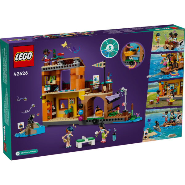 LEGO Friends - Sporturi nautice în tabara de aventuri 42626, 628 piese