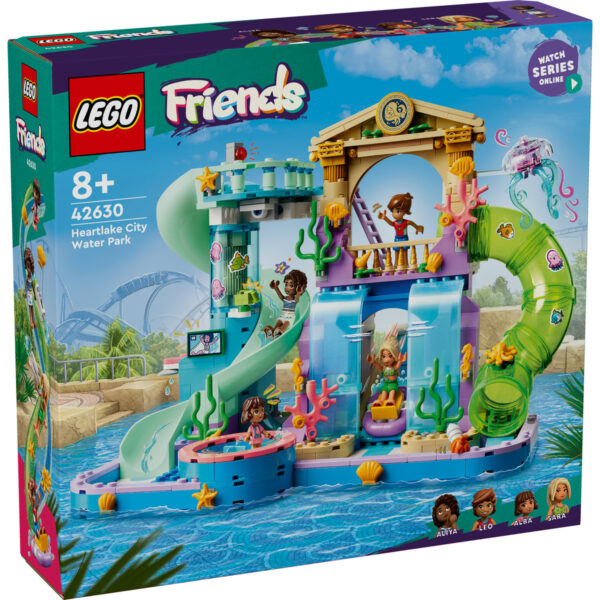LEGO Friends - Parc acvatic din orasul Heartlake 42630, 814 piese