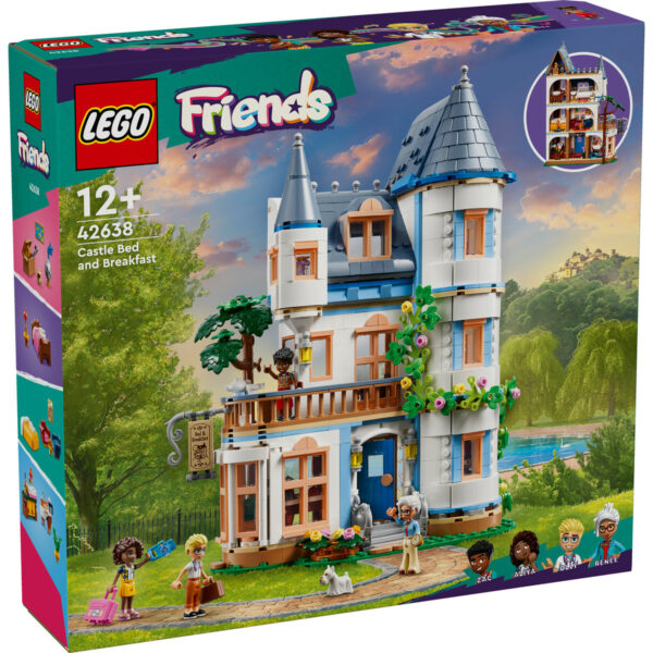 LEGO Friends - Castelul-pensiune 42638, 1311 piese