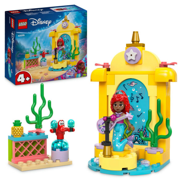 LEGO Disney - Scena muzicala a lui Ariel 43235, 60 piese