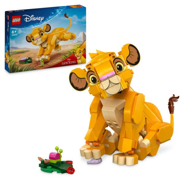 LEGO Disney - Puiul Simba, Regele Leu 43243, 222 piese