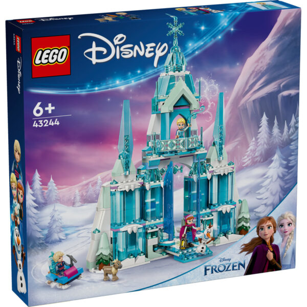LEGO Disney - Palatul de gheata al Elsei 43244, 630 piese