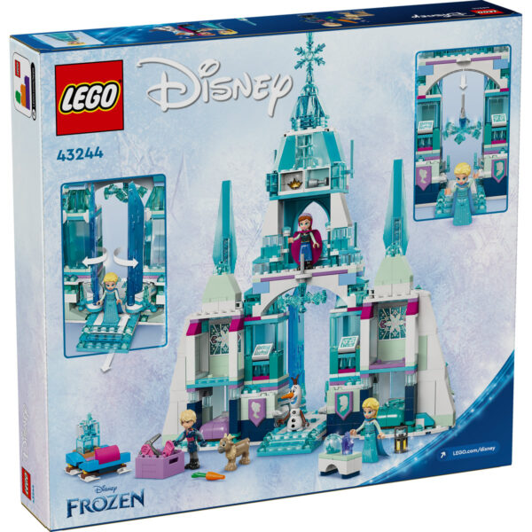 LEGO Disney - Palatul de gheata al Elsei 43244, 630 piese