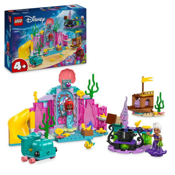 LEGO Disney - Pestera de cristal a lui Ariel 43254, 141 piese