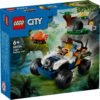 60424-lego-city-1 LEGO City - Exploratorul junglei pe ATV în cautarea unui panda rosu 60424, 92 piese