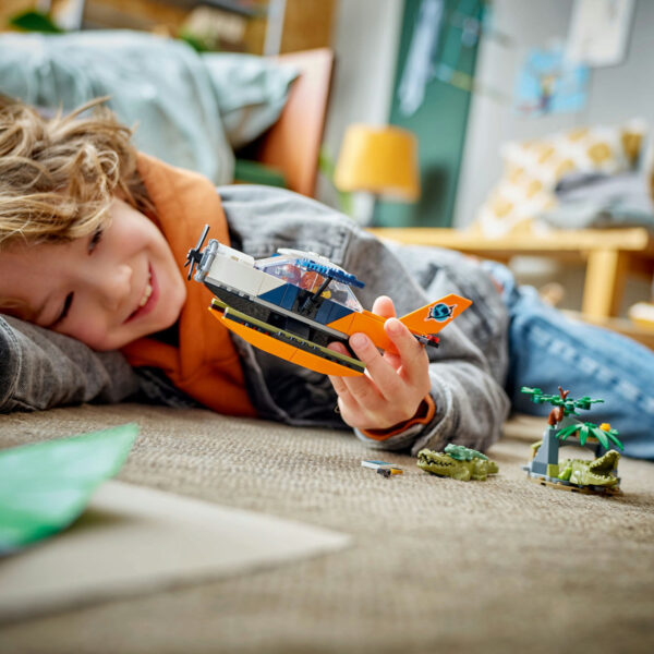 LEGO City - Hidroavionul unui explorator al junglei 60425, 177 piese