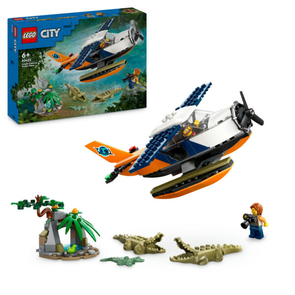 LEGO City - Hidroavionul unui explorator al junglei 60425, 177 piese