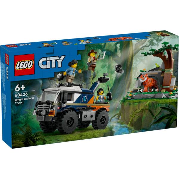 LEGO City - Camionul off-road al unui explorator al junglei 60426, 314 piese