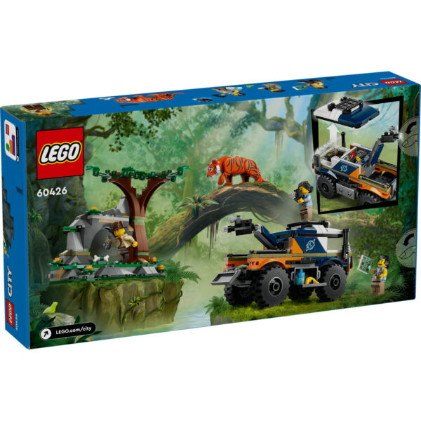 LEGO City - Camionul off-road al unui explorator al junglei 60426, 314 piese