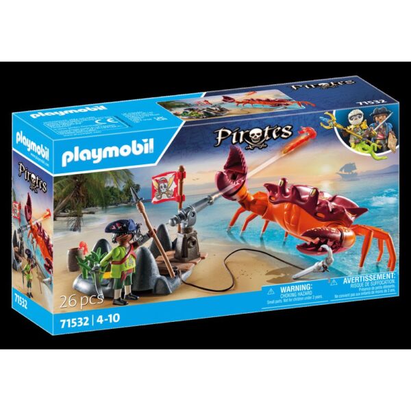 Playmobil - Lupta impotriva crabului urias - PM71532