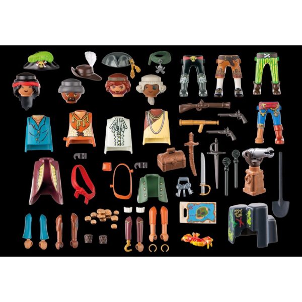 Playmobil - Creeaza propria figurina pirati - PM71533