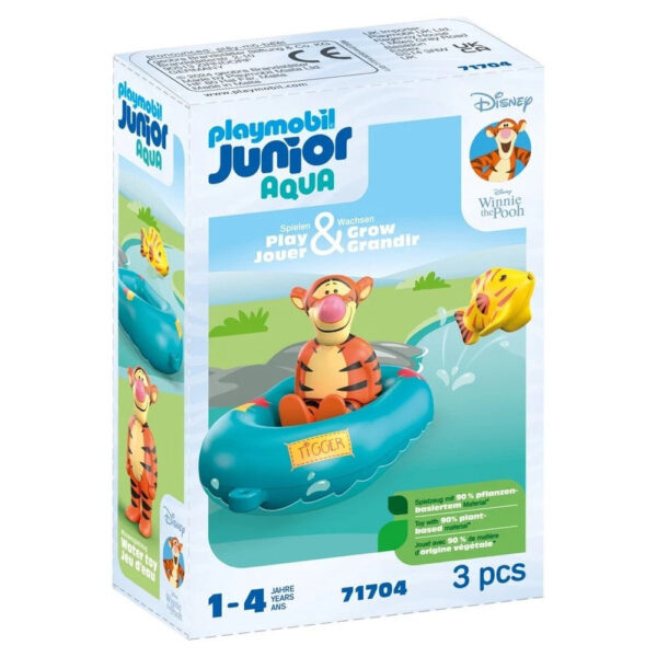 Playmobil Junior Disney plimbare cu barca gonflabila a lui Tigger - PM71704