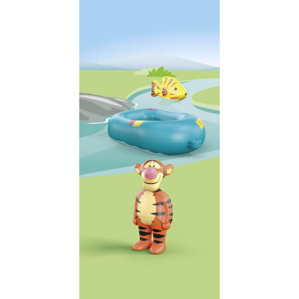 Playmobil Junior Disney plimbare cu barca gonflabila a lui Tigger - PM71704