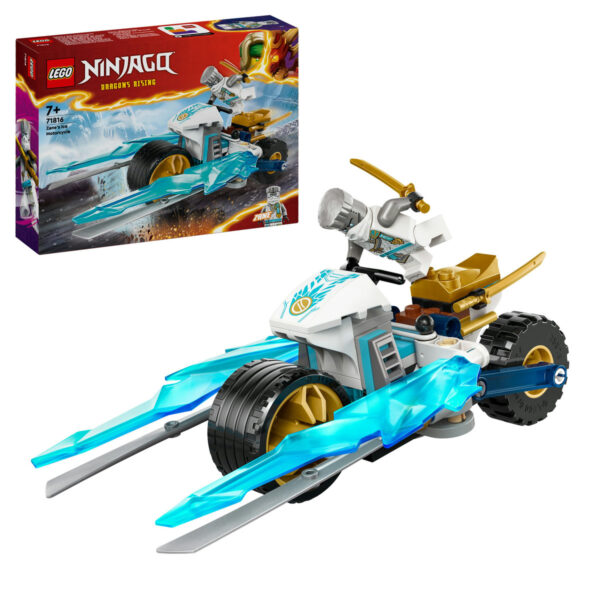 71816-lego-ninjago LEGO Ninjago - Motocicleta de gheata a lui Zane 71816, 84 piese