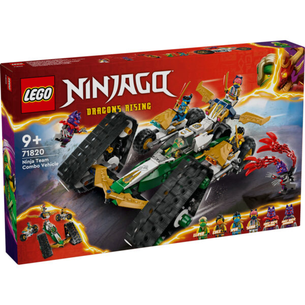 71820-lego-ninjago-1 LEGO Ninjago - Vehicul combinat al echipei ninja 71820, 576 piese
