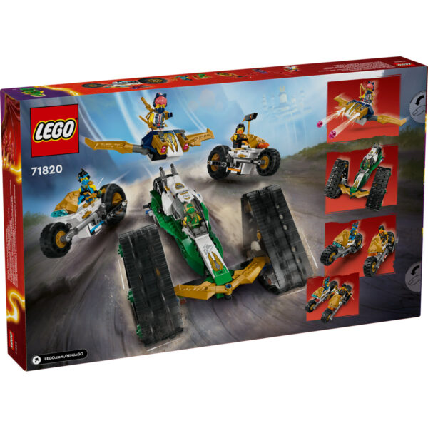 71820-lego-ninjago-2 LEGO Ninjago - Vehicul combinat al echipei ninja 71820, 576 piese