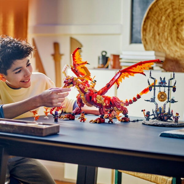 LEGO Ninjago - Dragonul-sursa al miscarii 71822, 1716 piese