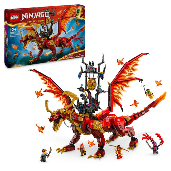 LEGO Ninjago - Dragonul-sursa al miscarii 71822, 1716 piese