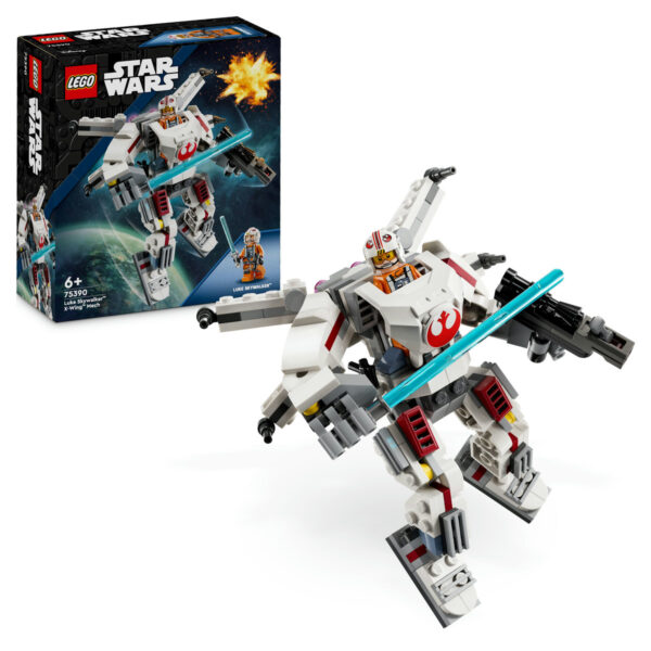 LEGO Star Wars - Robotul X-Wing™ al lui Luke Skywalker™ 75390, 195 piese
