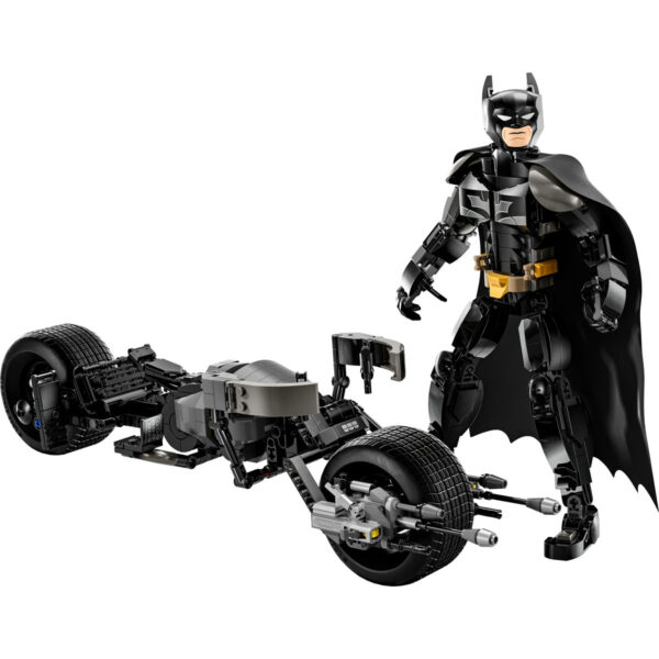 LEGO DC Super Heroes - Figurina de constructie Batman™ si motocicleta Bat-Pod 76273, 713 piese