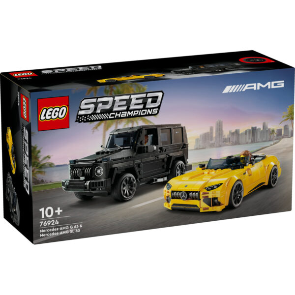 76924-lego-speed-champions-1 LEGO Speed Champions - Mercedes-AMG G 63 si Mercedes-AMG SL 63 76924, 808 piese