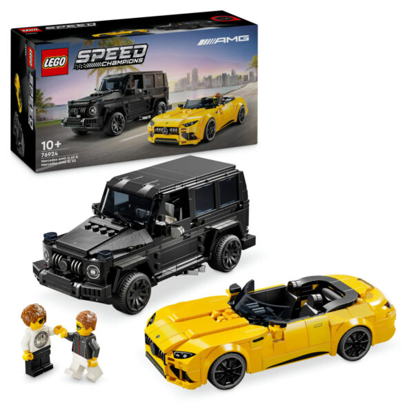 76924-lego-speed-champions LEGO Speed Champions - Mercedes-AMG G 63 si Mercedes-AMG SL 63 76924, 808 piese