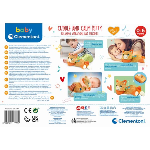 Clementoni - Pisicuta interactiva care toarce - CL17771