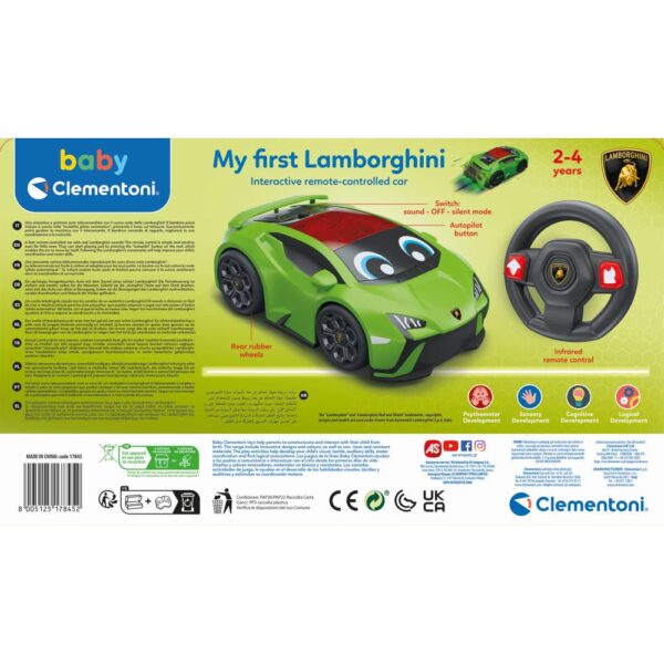 Clementoni - Masinuta Lamborghini cu telecomanda - CL17845