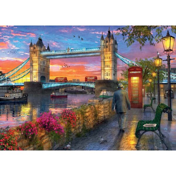 Ravensburger - Puzzle Tower Bridge 1000 piese design nou - RVSPA00041