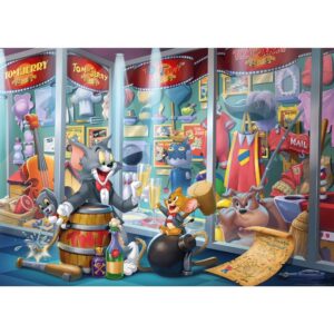 Ravensburger - Puzzle Tom si Jerry 1000 piese design nou - RVSPA00408